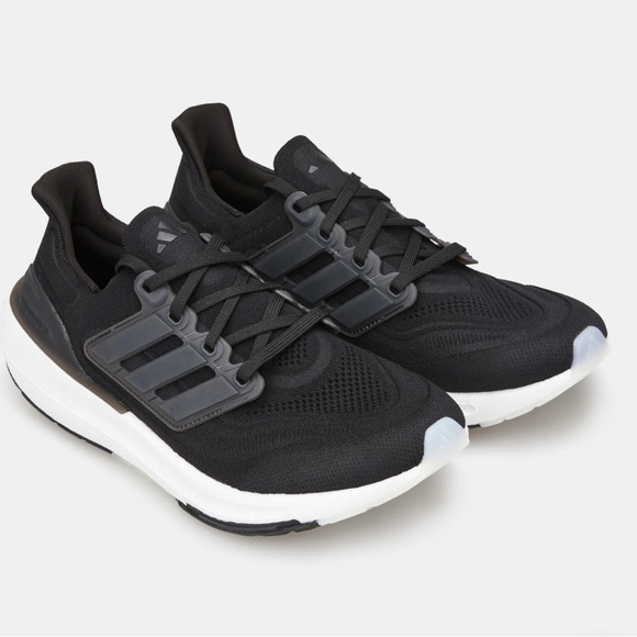 NIB Adidas Ultra Boost Light Sneakers Shoes Running Core Black White GY9351 13